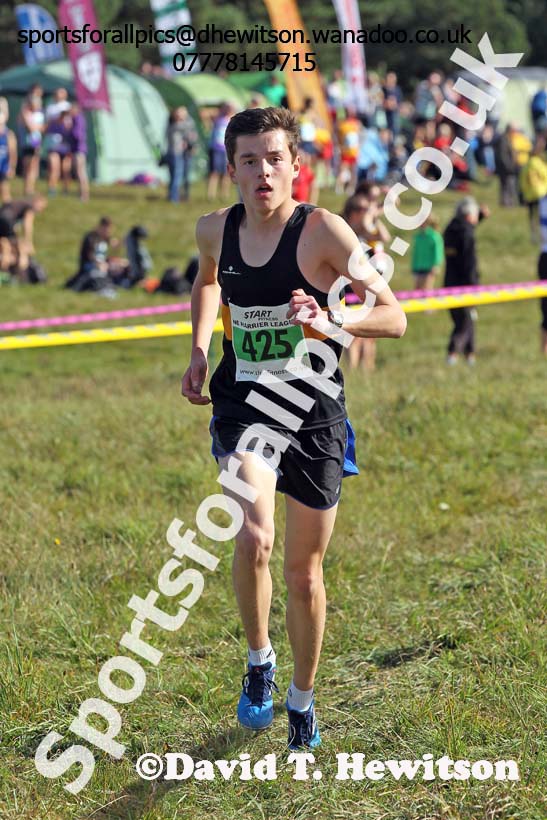 Mens under-17s, North East Harrier League, Cramlington. Photo: David T. Hewitson/Sports for All Pics